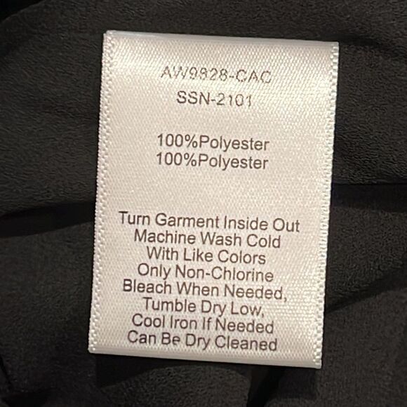 NWT ATM Crepe Georgette Drawstring Skirt XS - Picture 11 of 13